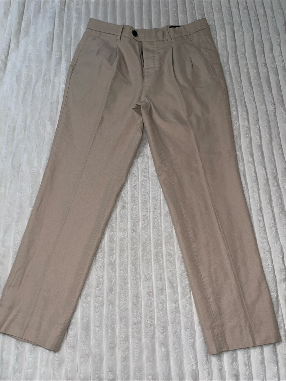 All Saints Tallis Tapered Cropped Fit Trouser Pant | Size 30 Men